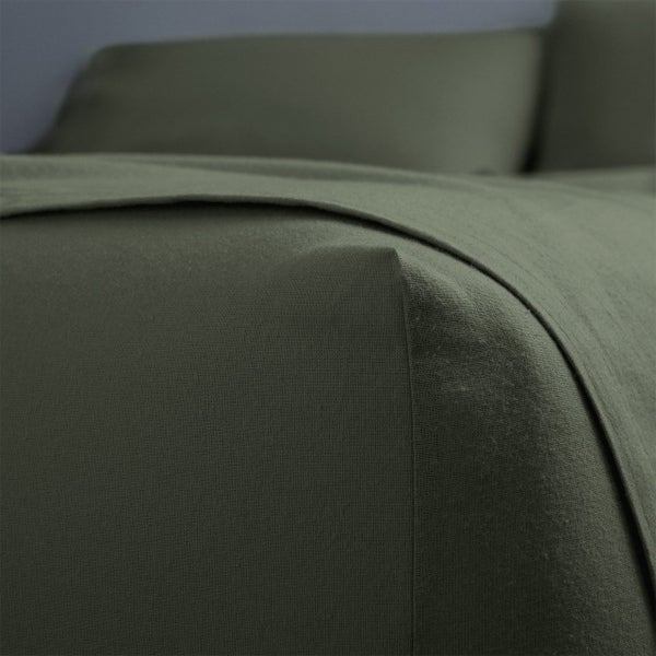 Cotton Flannelette Deep Sheet Set - CoziCotton Carousel 20