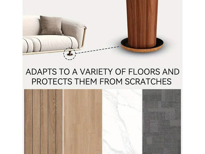 Furniture Sliders Pads 8PCS Carousel 16