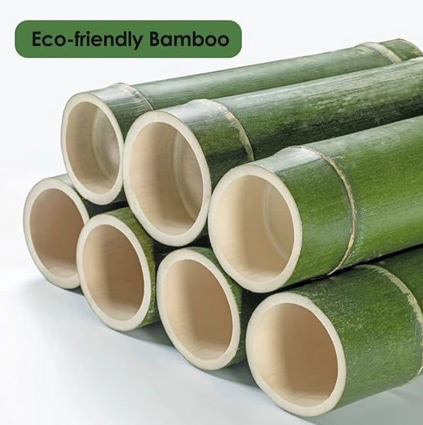 Bamboo Bookshelf 6 Tier Carousel 5