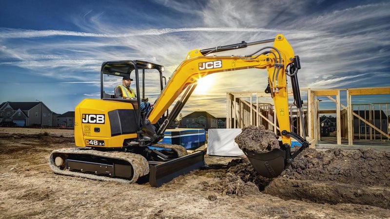 JCB 48Z-1 Excavator (Canopy) Carousel 1