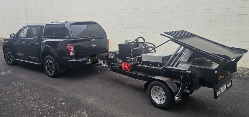 Industrial Wood Splitting Unit Carousel 1