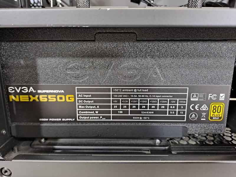 Cooler Master Mastercase Pro 6 + EVGA 650W PSU Carousel 6