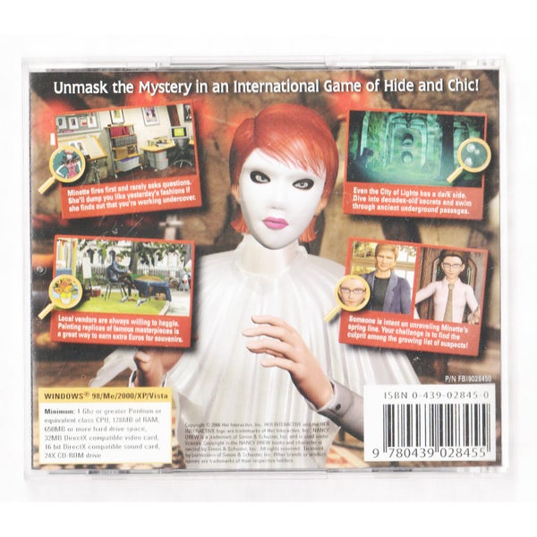 Nancy Drew Danger By Design • 2x PC-CD GAME • Detective • Complete • USA Version Carousel 4