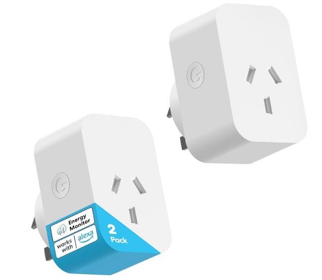meross Mini Smart Plug with Energy Monitor, 10A 2 Pack Carousel 1