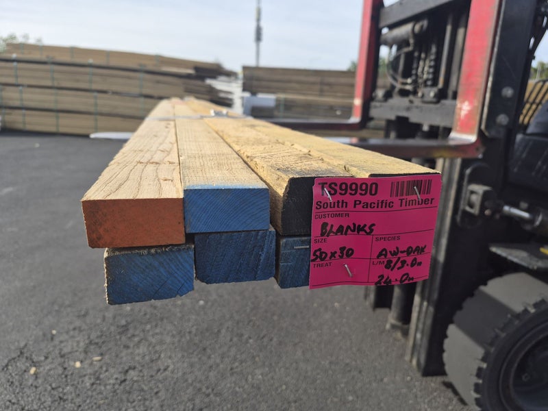 AMERICAN WHITE OAK - BLANKS - 50 x 30mm - 24m - TS9990 Carousel 2