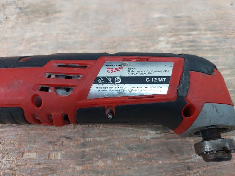 Milwaukee C12 MT Cordless Multi-Tool – 12V M12 Carousel 7