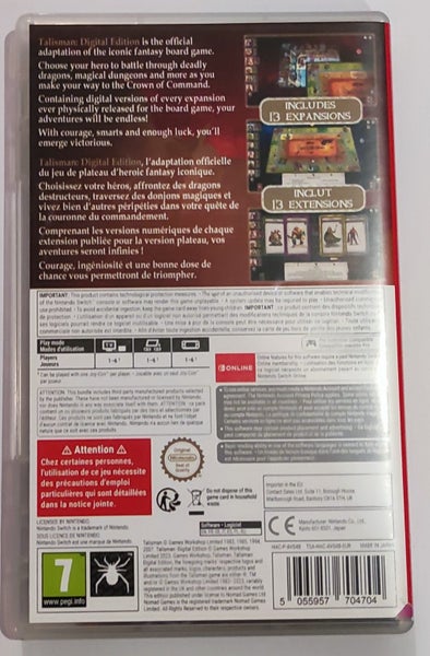 Talisman Digital Edition: 40th Anniversary "Nintendo Switch" Carousel 3