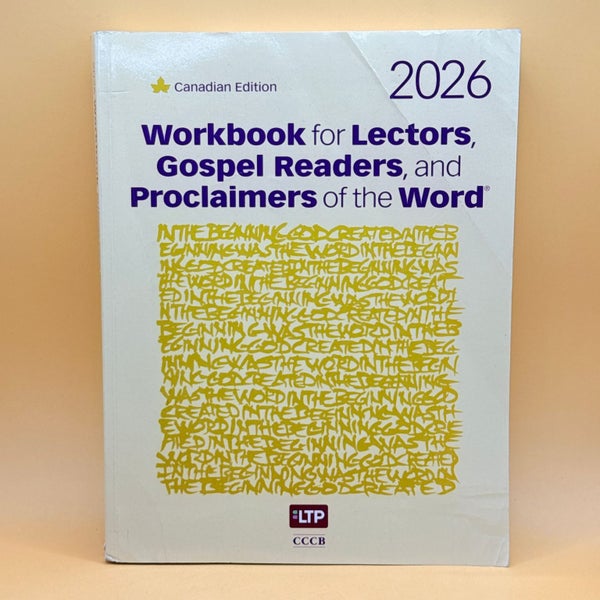 2026 Workbook for Lectors, Gospel Readers, and Proclaimers of the Word (Canad... Carousel 1