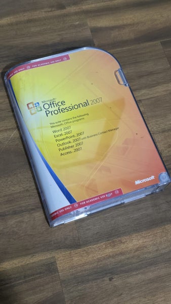 Microsoft Office Professional 2007 Academic Carousel 1