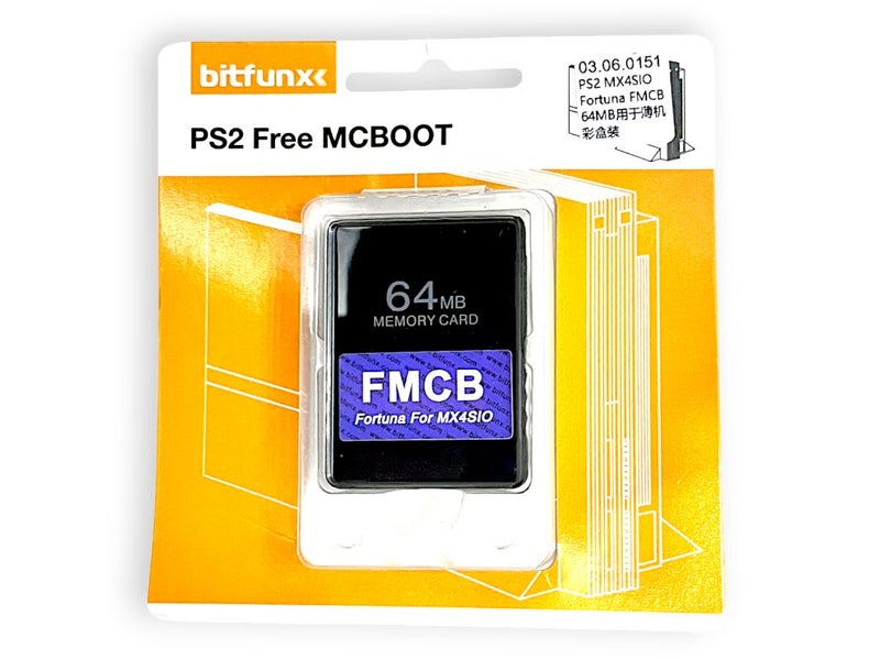 PS2 Free McBoot 64MB Memory Card (FMCB) (NEW SEALED) Carousel 1