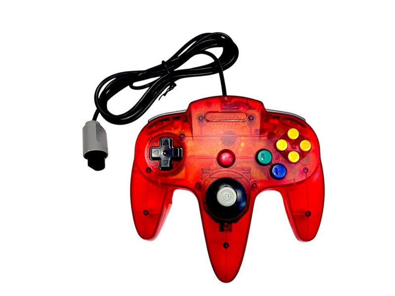Nintendo 64 Controller N64 Controller Translucent RED (NEW) Carousel 1
