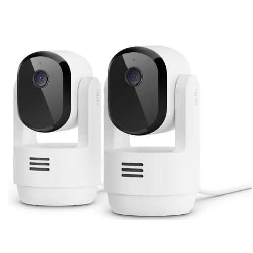 Arlo Essential (3rd Gen) 2K Indoor Wireless PT Camera - 2 Pack 130° Field of Carousel 1