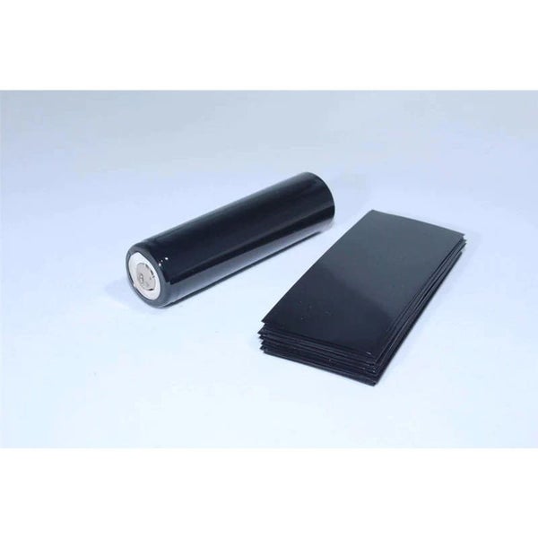 Black 18650 Battery Wraps (pack of 50) Carousel 2