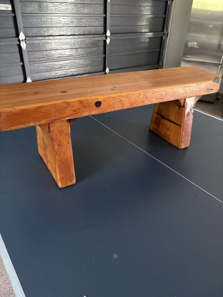 Macrocarpa bench seat - perfect for the kids Carousel 1