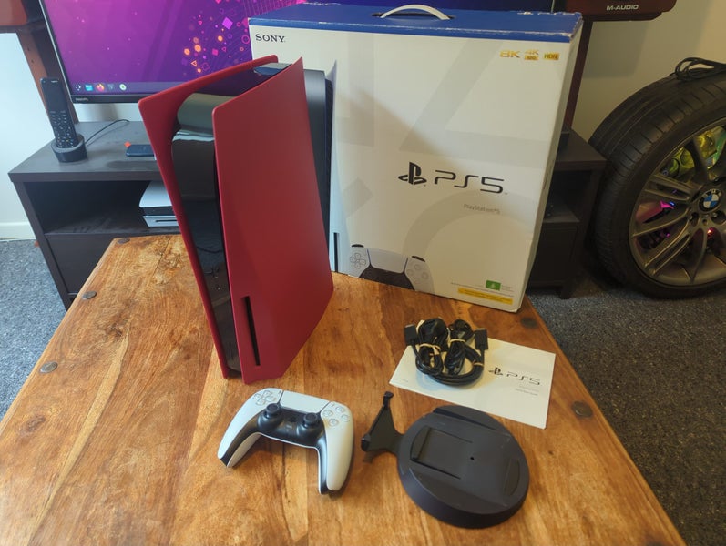 Sony Playstation 5 Disc Console (Red) + 1TB SSD Upgrade & New Controller Carousel 1