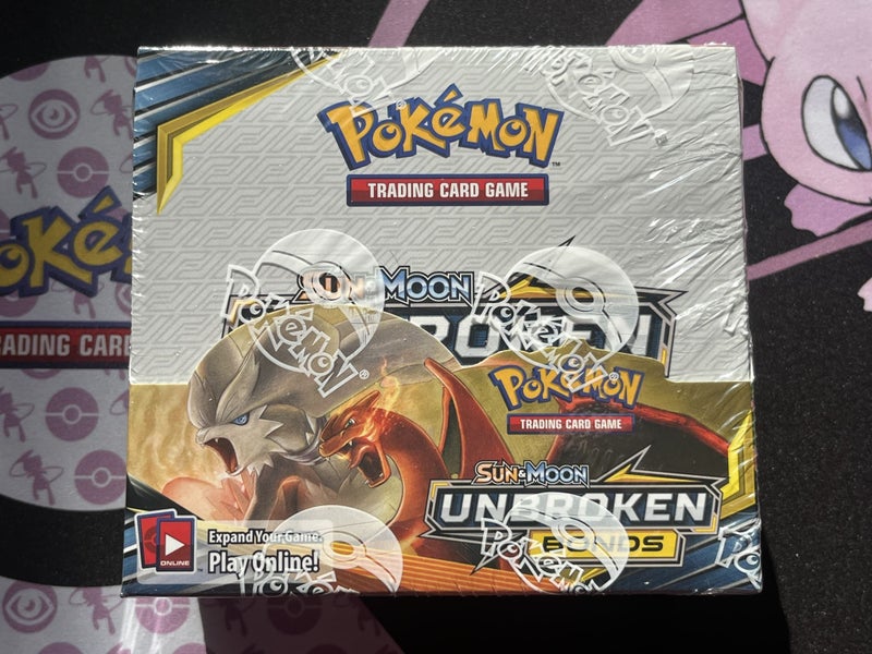 Pokemon Unbroken Bonds Booster Box Factory Sealed with Acrylic Case Carousel 2