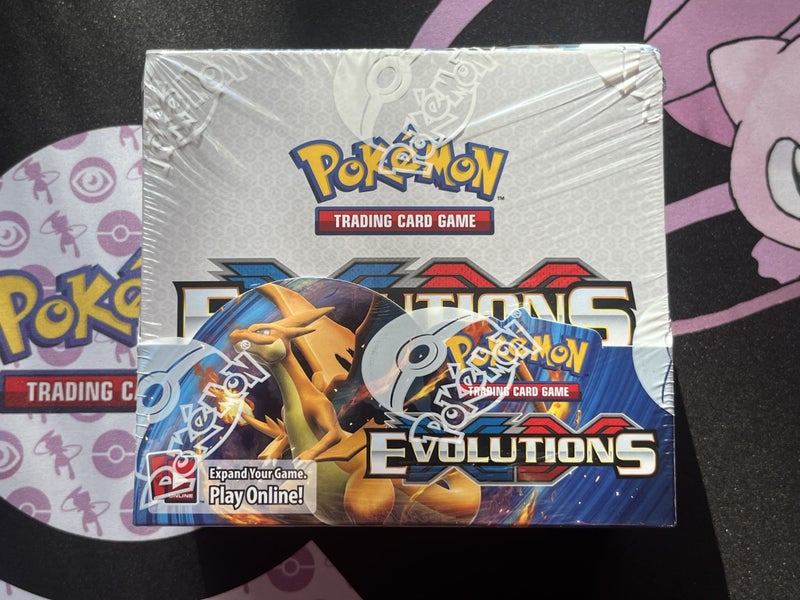 Pokemon XY Evolutions Booster Box Factory Sealed with Acrylic Case Carousel 2