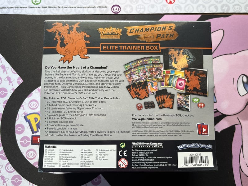 Pokemon Champion's Path Elite Trainer Box Factory Sealed Carousel 2