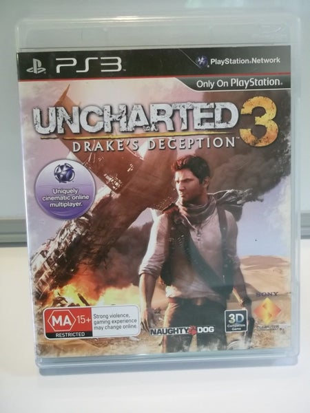PS3 Game - Uncharted 3: Drake's Deception - Excellent Condition Carousel 1