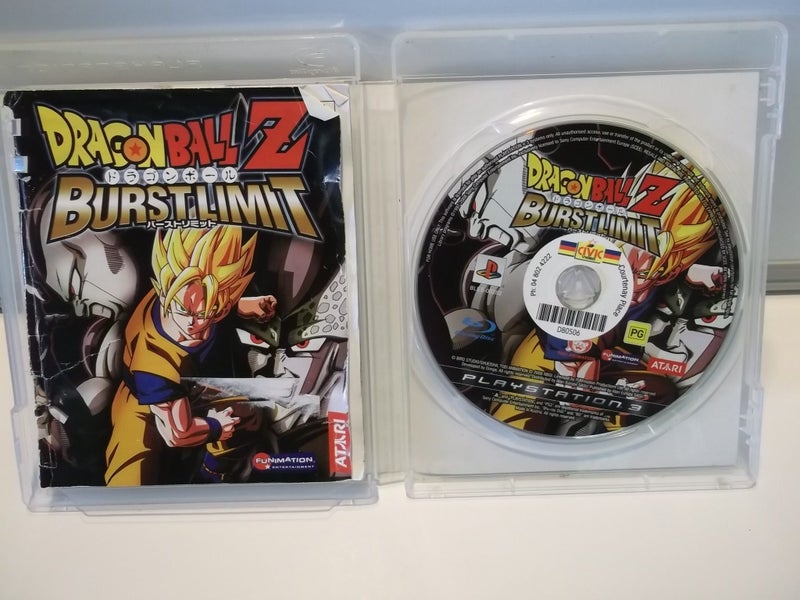 PS3 Game - Dragonball Z Burst Limit - Has Manual - Good Condition Carousel 2