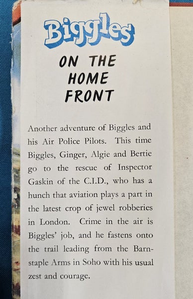 Biggles on the Home Front by Capt W.E. Johns - Kaiapoi SPCA Carousel 2