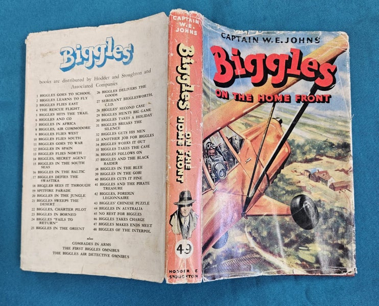 Biggles on the Home Front by Capt W.E. Johns - Kaiapoi SPCA Carousel 1