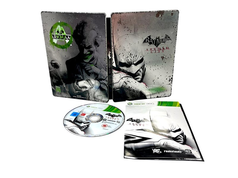 Batman: Arkham City STEELBOOK EDITION (Xbox 360) Carousel 1