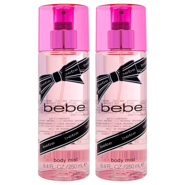 Bebe Bebe Silver by Bebe for Women - 8.4 oz Body Mist - Pack of 2 Carousel 1
