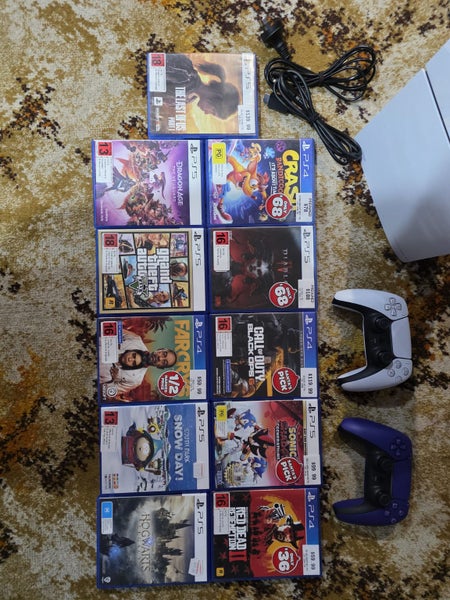 Ps5 + 11 games hardly used Carousel 2