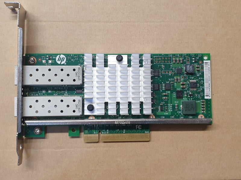 Intel X520 Dual Port 10GB SFP+ Network Adapter OEM for HP Carousel 1