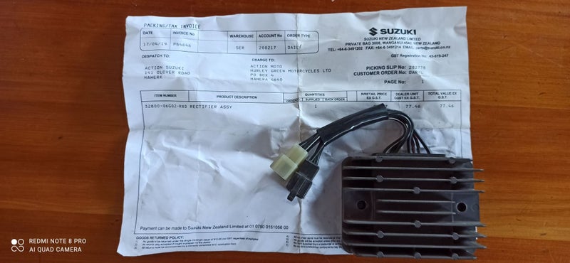 Rectifier Suzuki Carousel 1