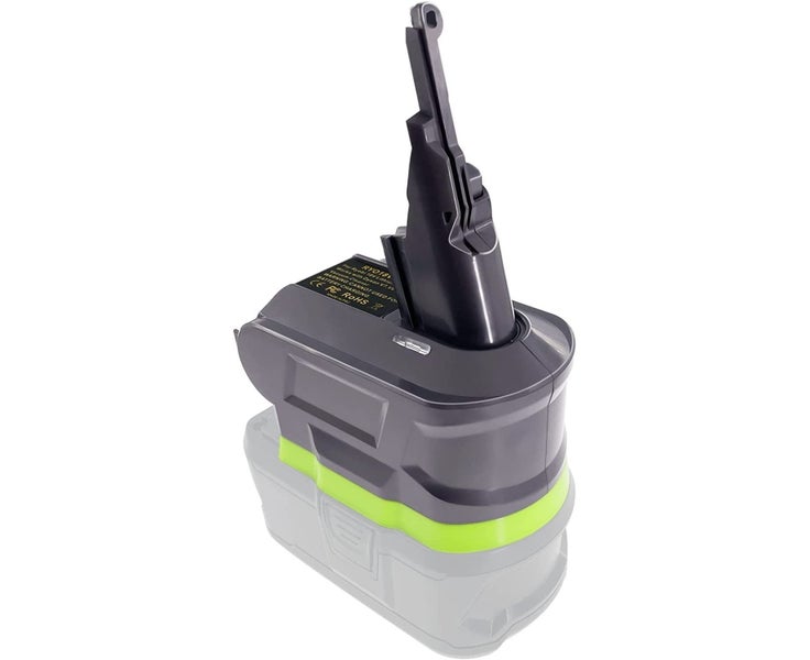 V8 Universal Battery Adapter for Ryobi 18V Lithium Ion Battery Conver Carousel 8