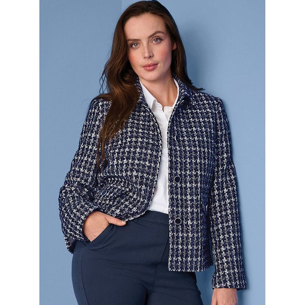 Dress up or wear casual - Check Jacket - Size L (18-20) - Check Carousel 1