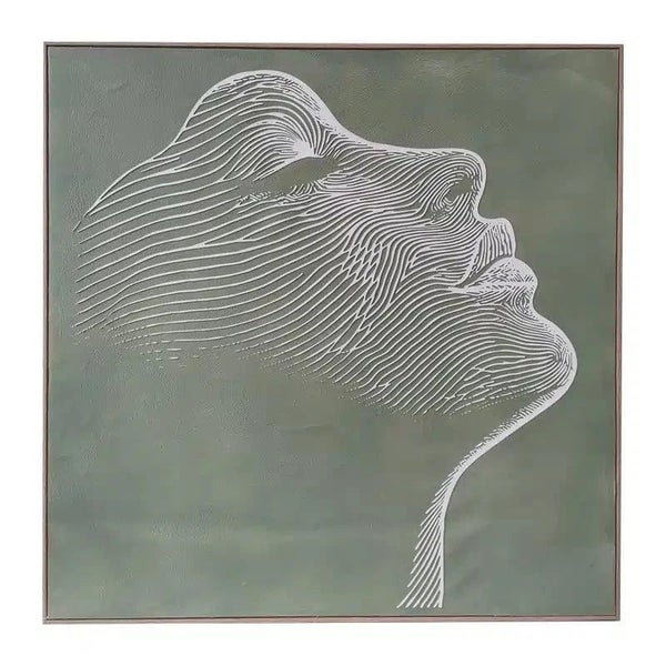 Art Canvas Face 80x80cm Carousel 2