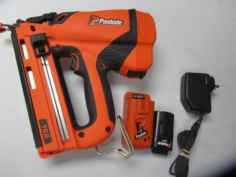 Paslode Bradder with Battery and Charger Carousel 2