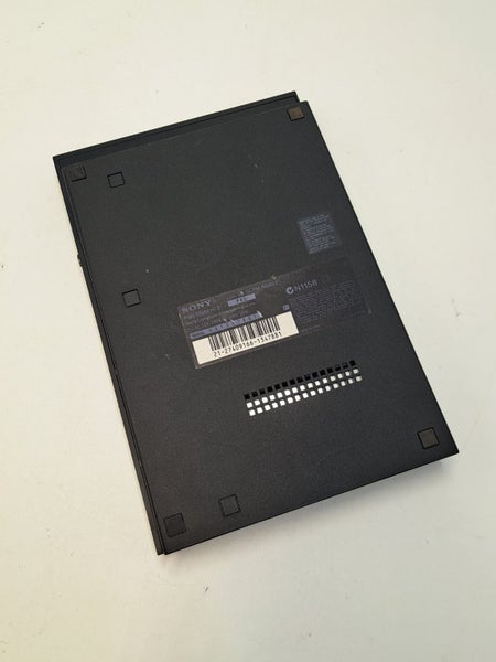 * Black Slim PS2 Console w/ 3 Controllers, Cables & 2 Memory Cards! * Carousel 4