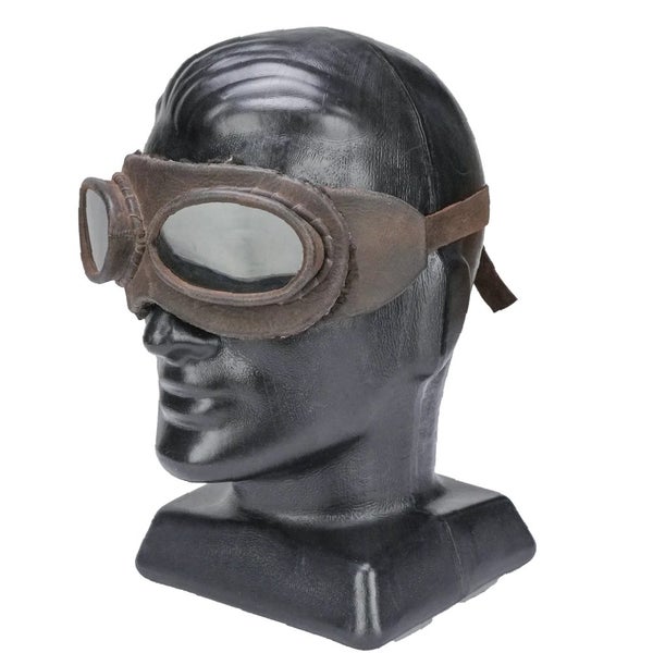 Custom Leather Aviator Goggles, Item 2