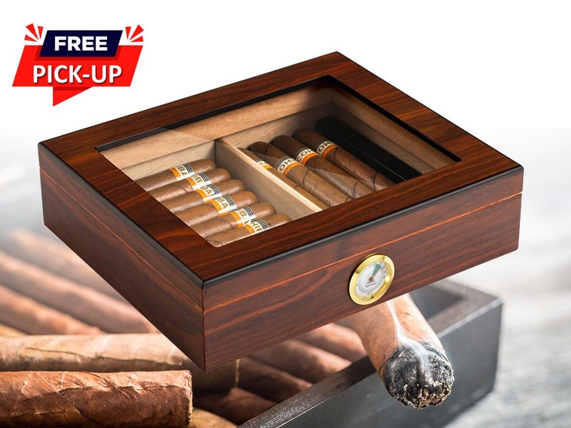 Cedar Cigar Box Portable (Over Stocked)