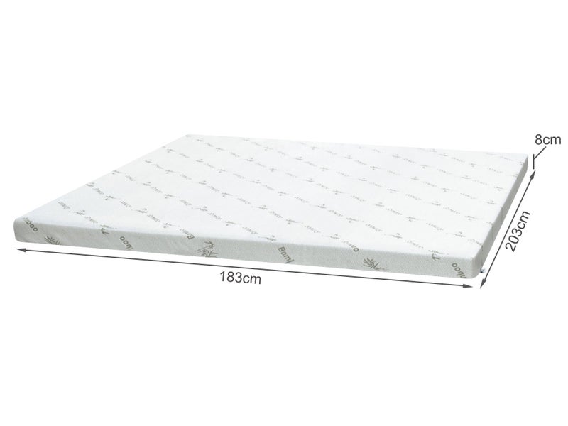 Memory Foam Mattress Topper Carousel 8