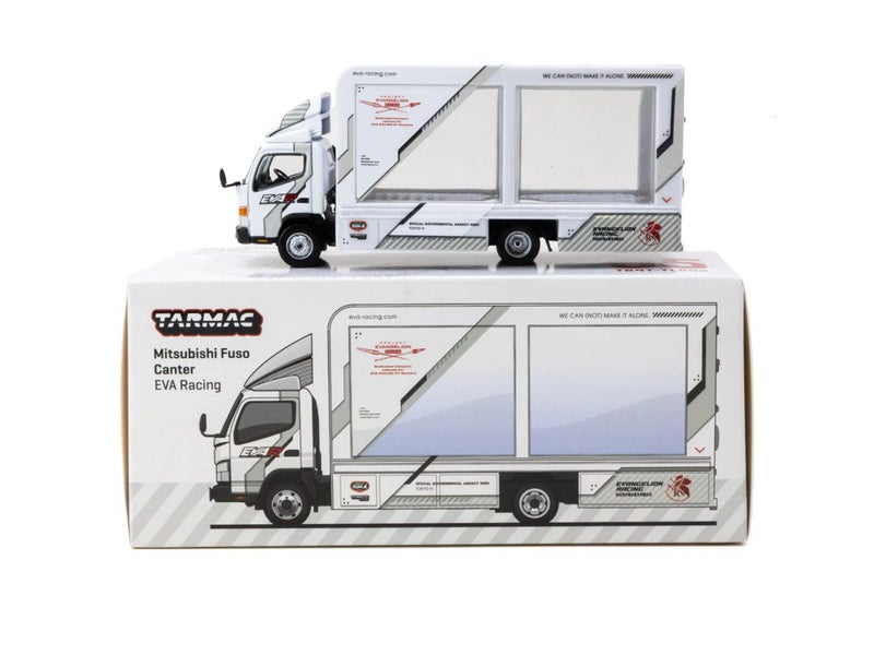 Tarmac Works TRUCK64 1/64 Mitsubishi Fuso Canter Mobile Display Truck EVA Racing Carousel 4
