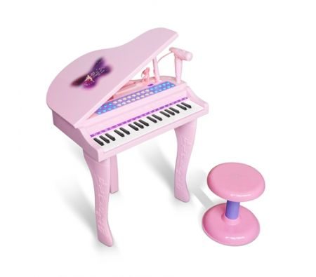 Kids Organ Keyboard Stool Play Set Carousel 1