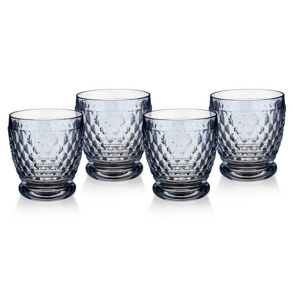 Villeroy & Boch Boston Blue Tumbler Set 4pce Carousel 1