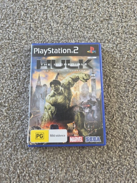 The Incredible Hulk The Official Video Game Ps2 Carousel 1