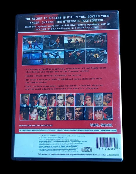 Tekken Tag Tournament PS2 *complete Carousel 3