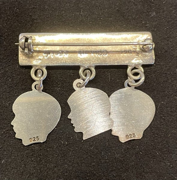 Sterling Silver Brooch Carousel 2