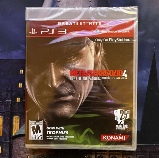 *Metal Gear Solid 4: Guns of the Patriots* Sealed Carousel 1