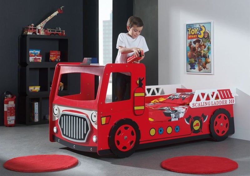 Windmill Kids Furniture - Fire Engine Single Bed