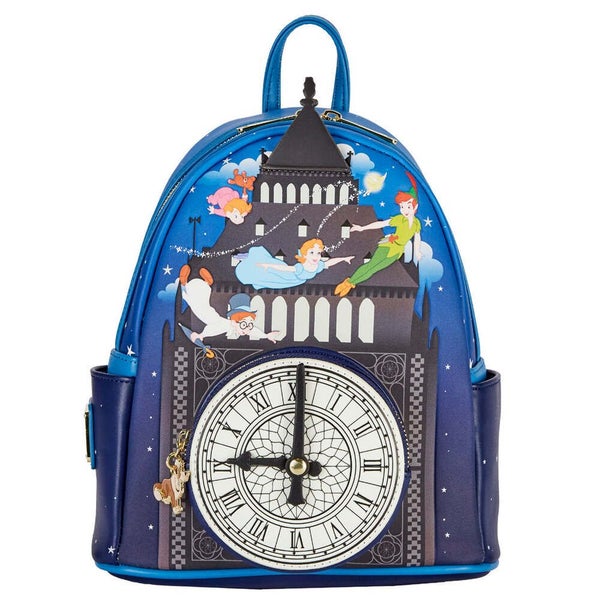 Loungefly Disney Peter Pan - Clock Glow In The Dark Mini Backpack Carousel 1