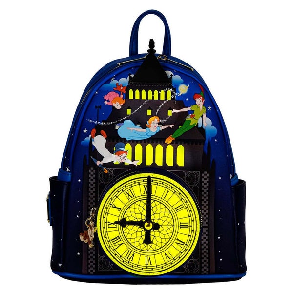 Loungefly Disney Peter Pan - Clock Glow In The Dark Mini Backpack Carousel 2