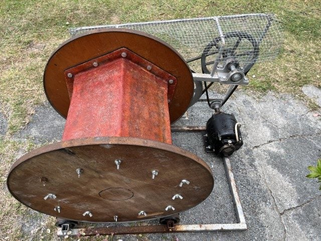 Giant rock tumbler. Carousel 2